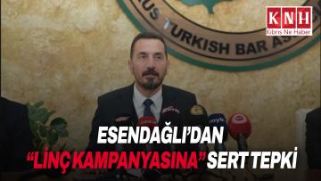 Esendağlı: Sizin basın özgürlüğünüz buysa benimki değil