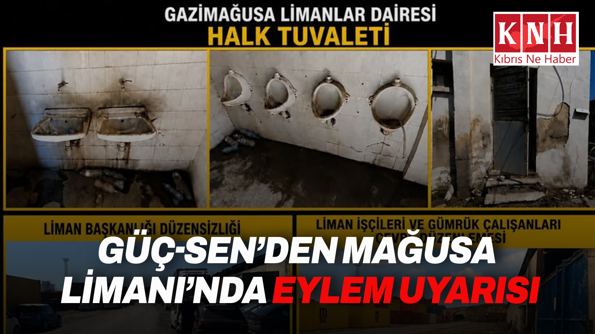 Güç-Sen: Mağusa Limanı’nda kalıcı çözüm olana kadar her türlü eylem yapılacak