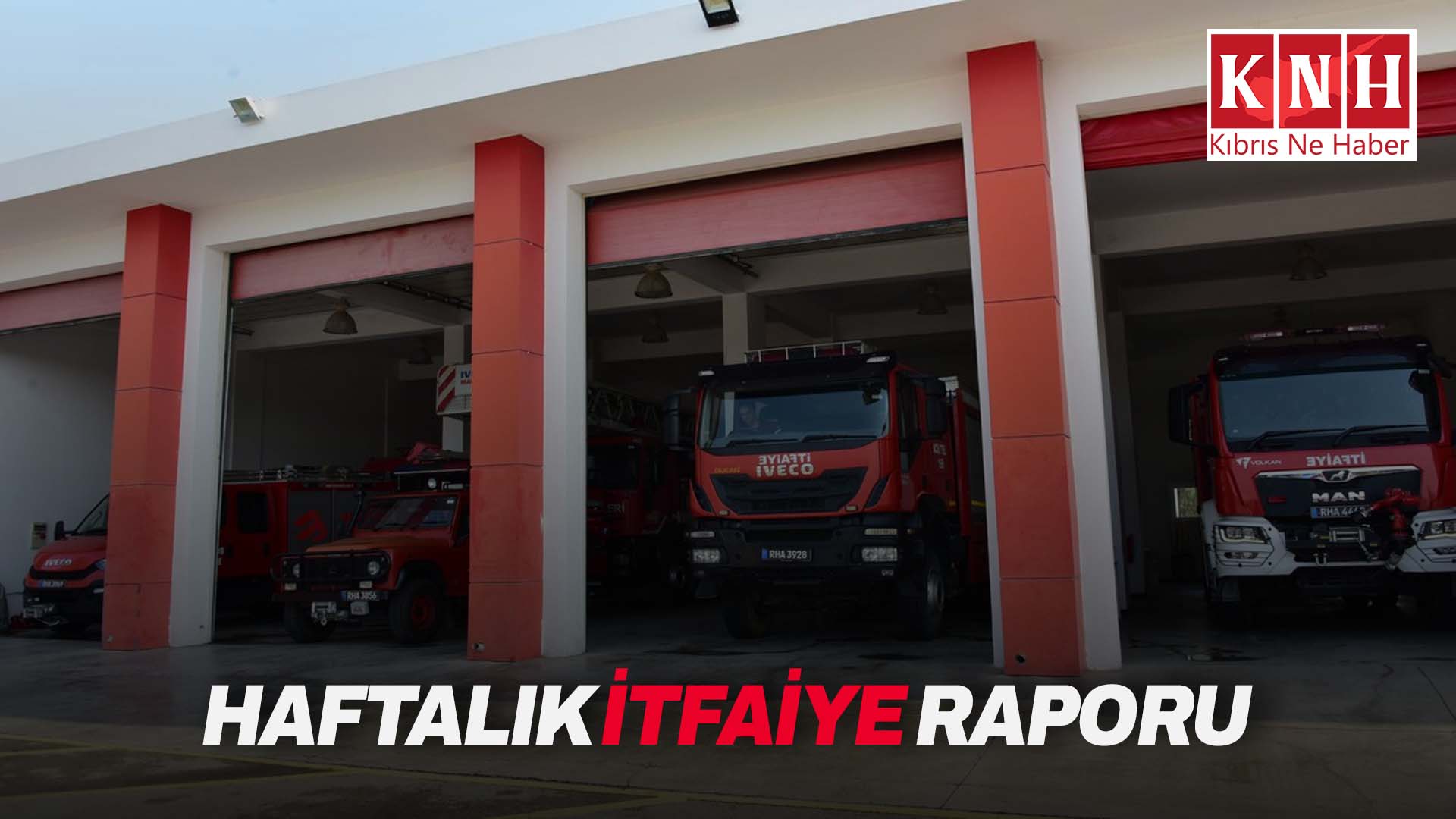 Haftalık İtfaiye raporu: 17 yangın, 18 özel servis olayı meydana geldi