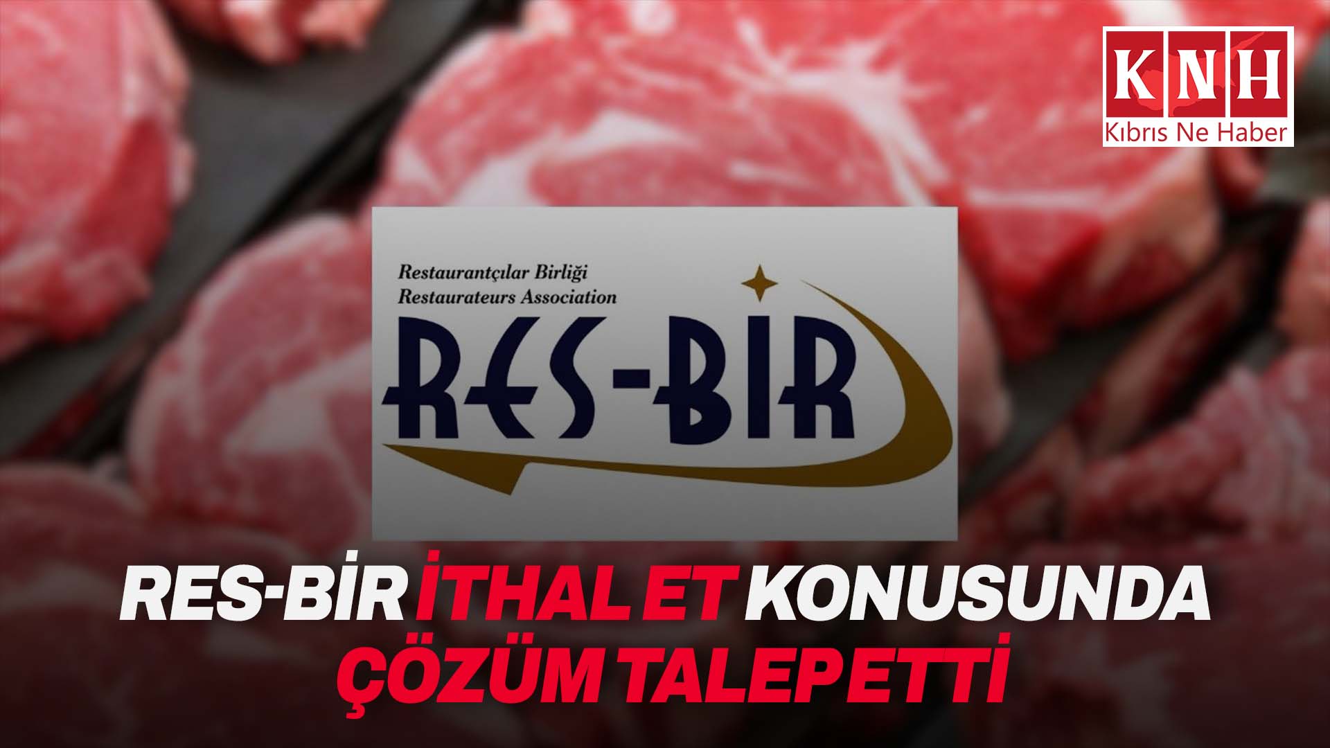 RES-BİR ithal et konusunda çözüm talep etti