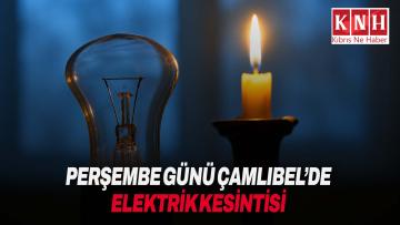 Çamlıbel’de üç saatlik elektrik kesintisi