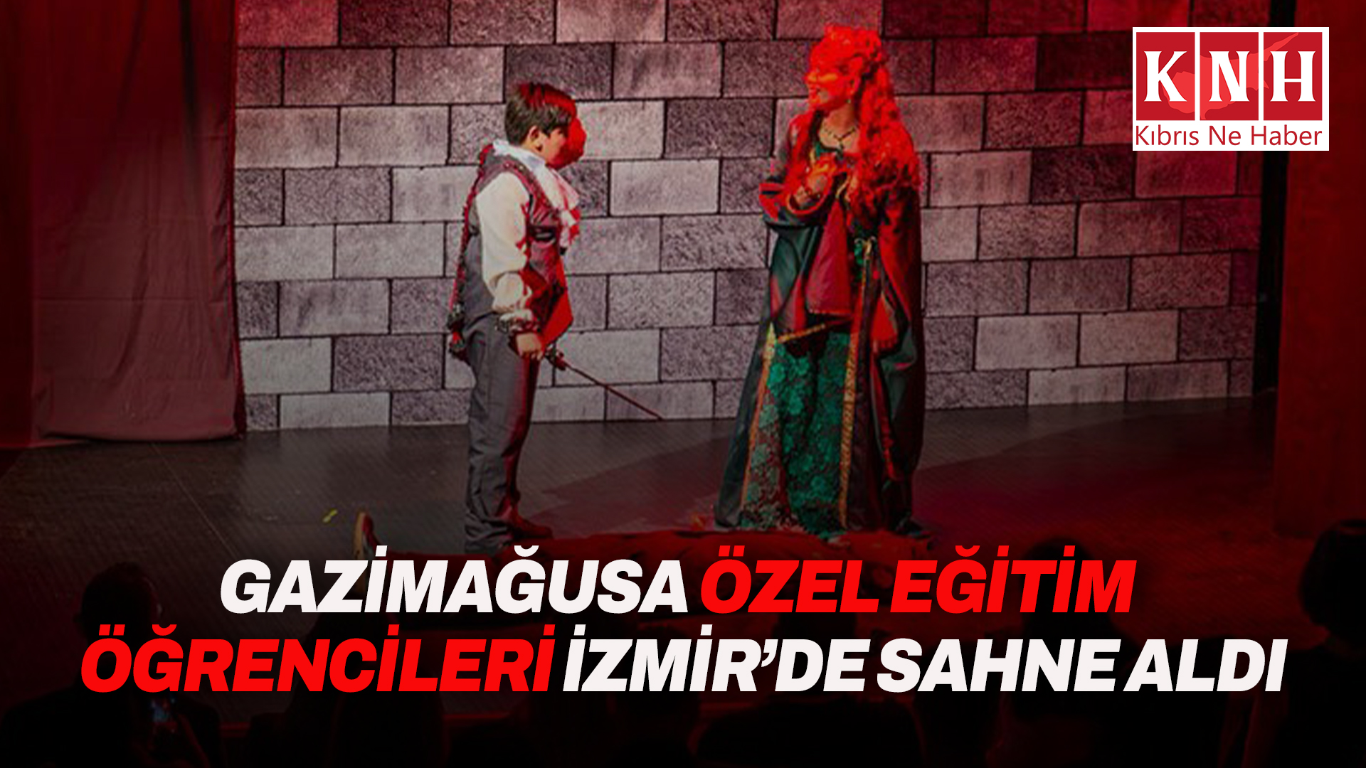 Gazimağusa Özel Eğitim ve İş Eğitim Okulu öğrencileri İzmir’de sahne aldı