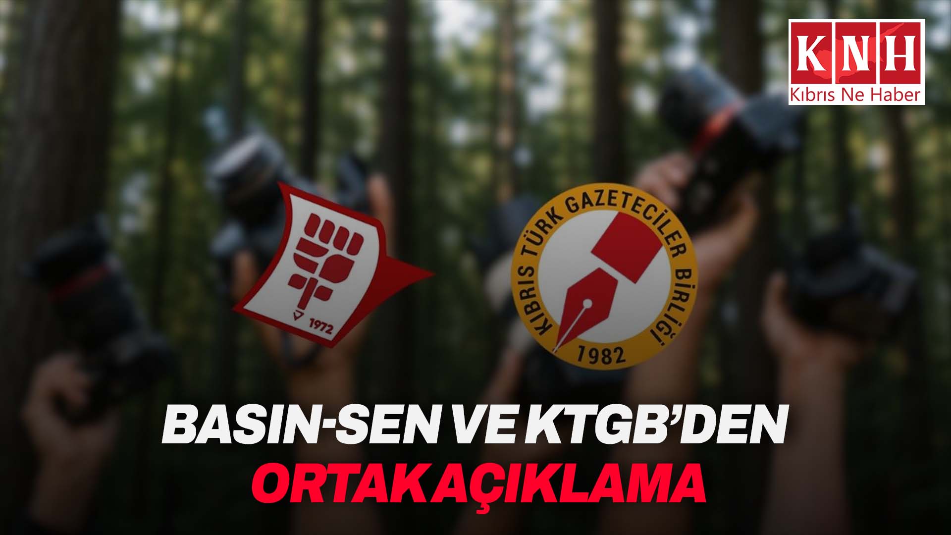 Basın-Sen ve KTGB’den ortak açıklama: “Masumiyet karinesi bahanesiyle basın özgürlüğü daraltılamaz”