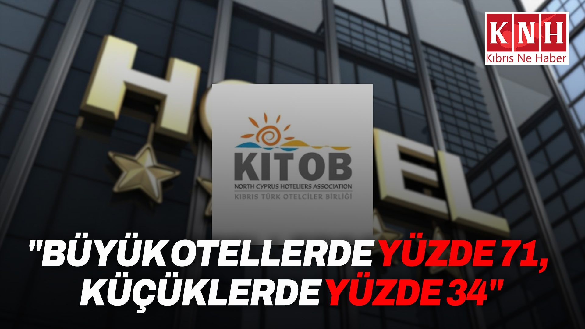 Otelciler Birliği, otellerin bayram doluluk oranlarını açıkladı: “Büyük otellerde yüzde 71, küçüklerde yüzde 34”