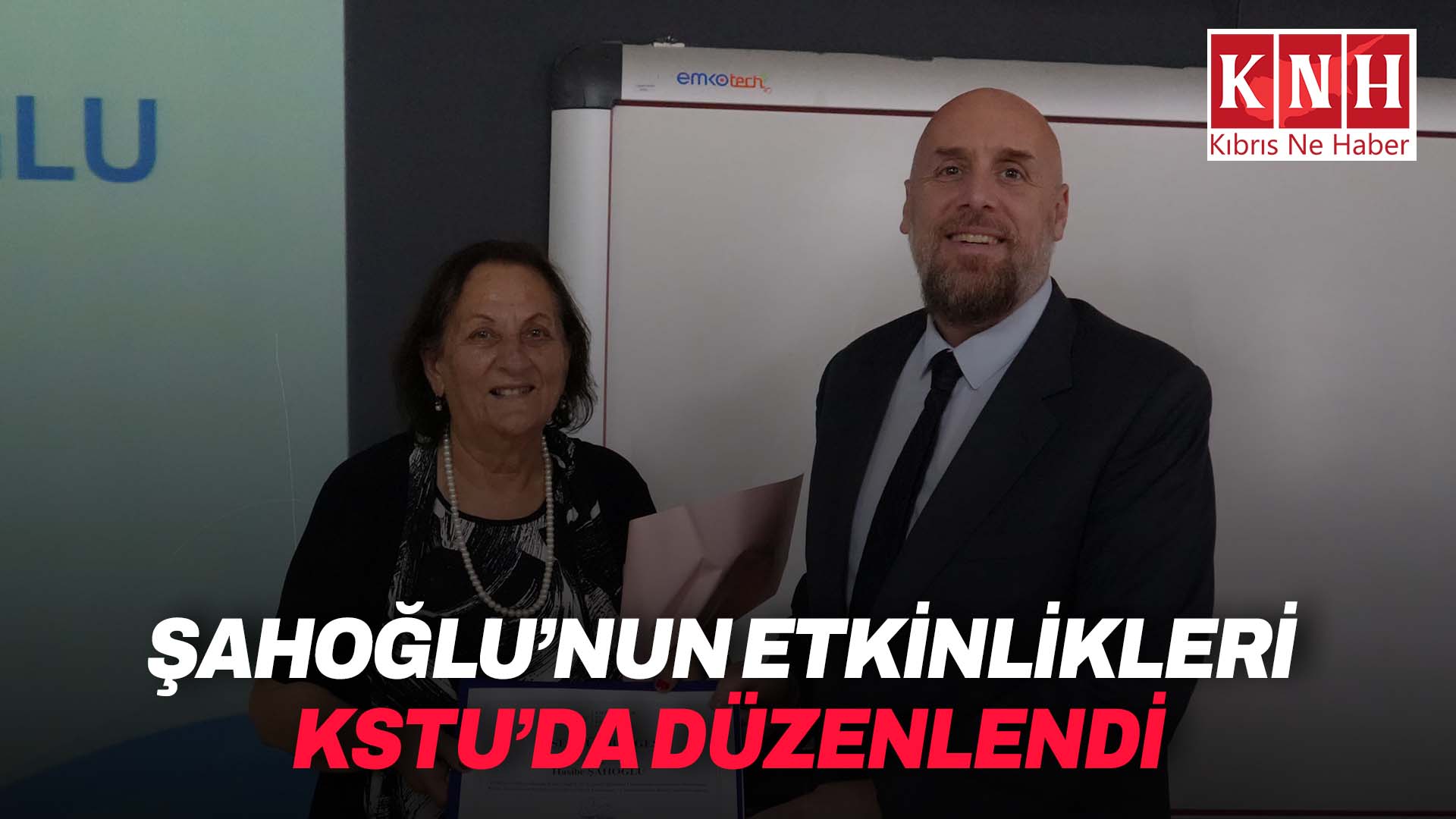 Hasibe Şahoğlu’nun kitap tanıtım ve söyleşi etkinliği KSTU’da düzenlendi