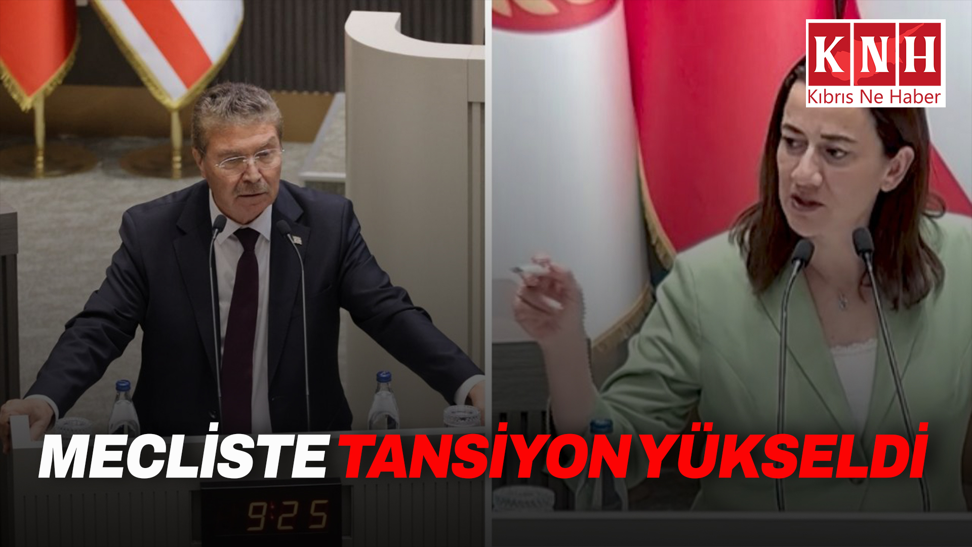 Meclis Genel Kurulu’nda gerginlik: Üstel ile Derya arasında “Konuşma” tartışması