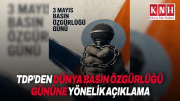 TDP: “Basın Özgürlüğü Demokrasinin Temel Direğidir”
