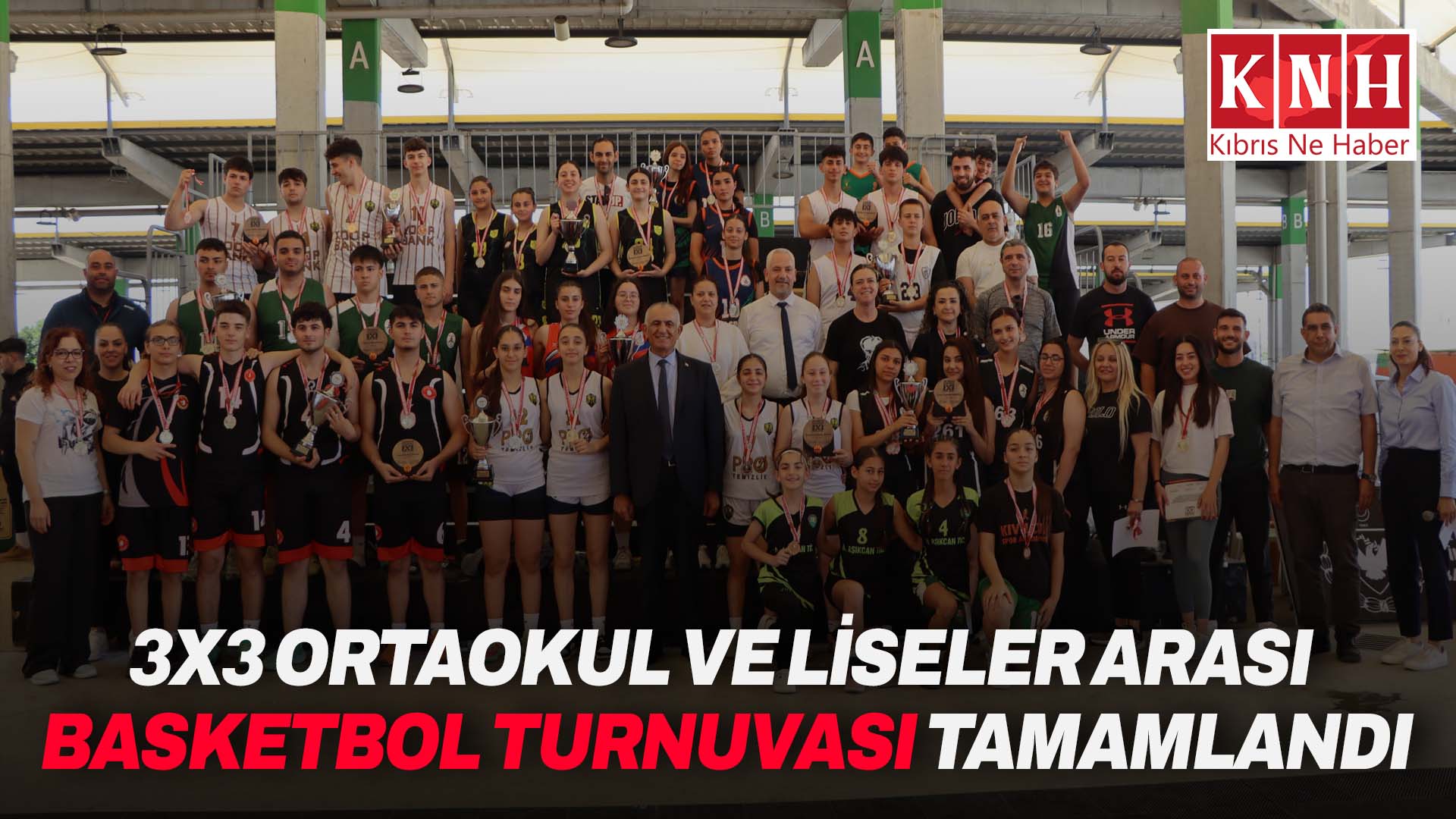 3×3 Ortaokul ve Liseler Arası Basketbol Turnuvası tamamlandı