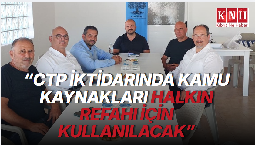 TAM Parti ve CTP, İskele’de bir araya geldi