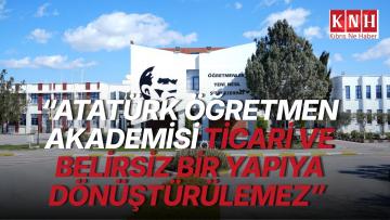 Sekiz STÖ’den ortak açıklama: “Atatürk Öğretmen Akademisi ticari ve belirsiz bir yapıya dönüştürülemez”
