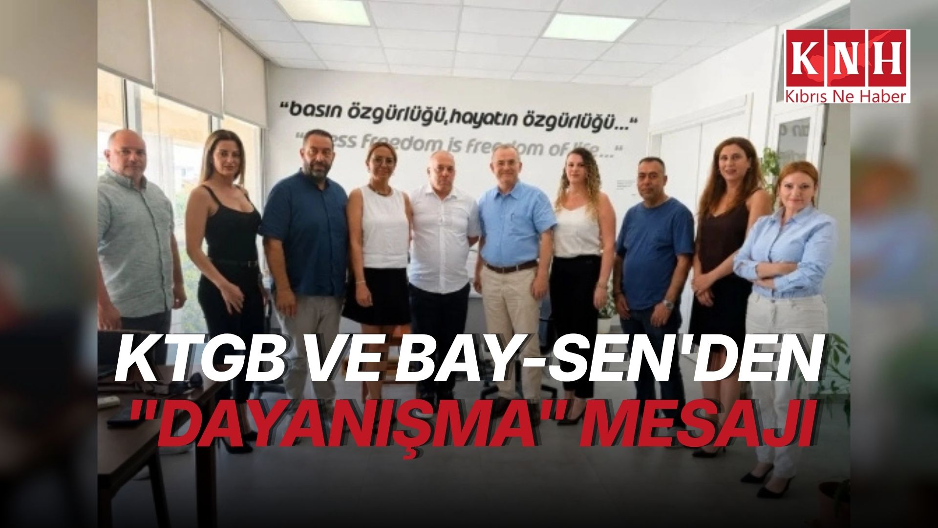 Bay-Sen Gazteciler Birliği’ni ziyaret etti