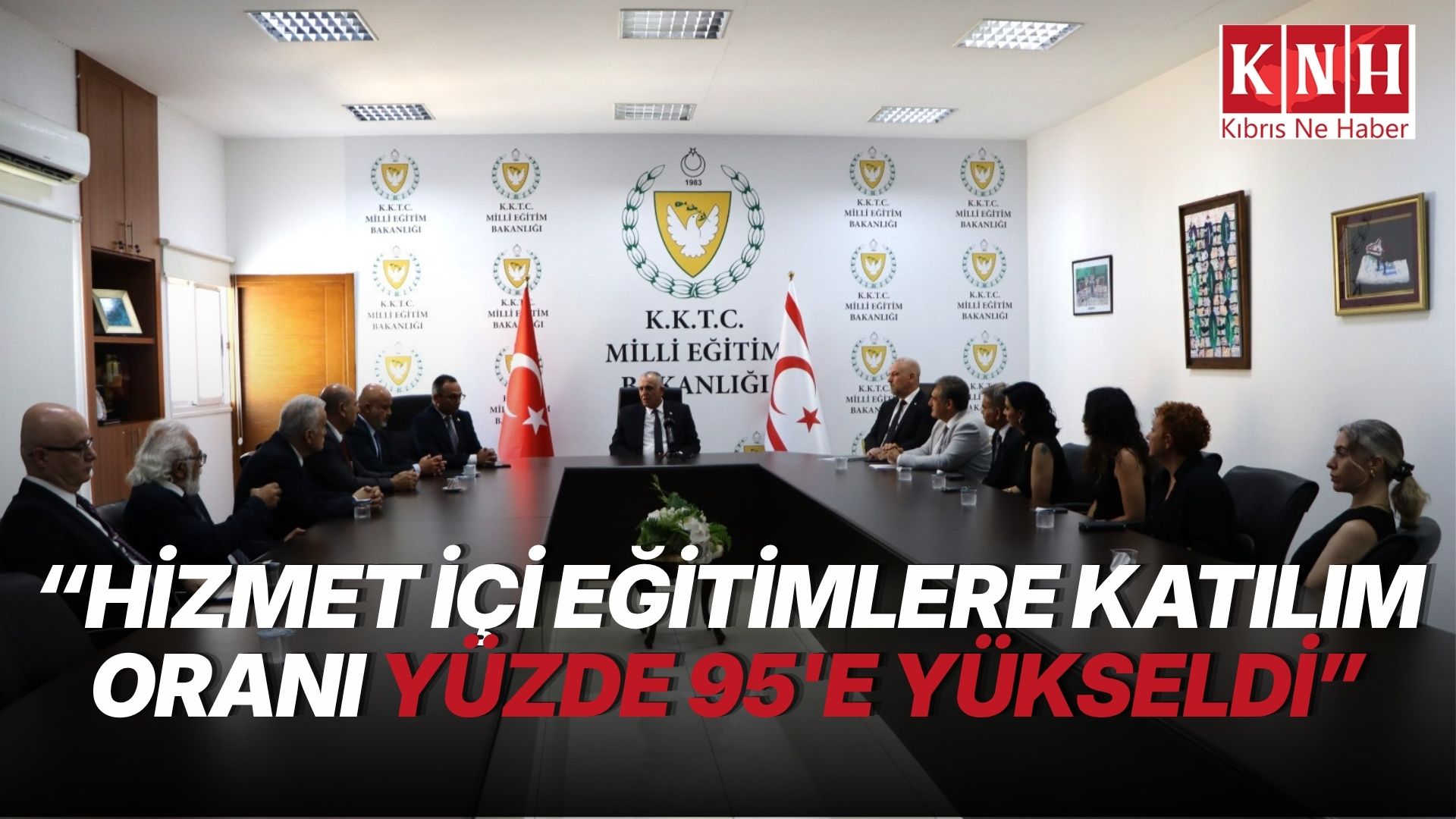 Çavuşoğlu: “Hizmet içi eğitimlere katılım oranı yüzde 95’e yükseldi”