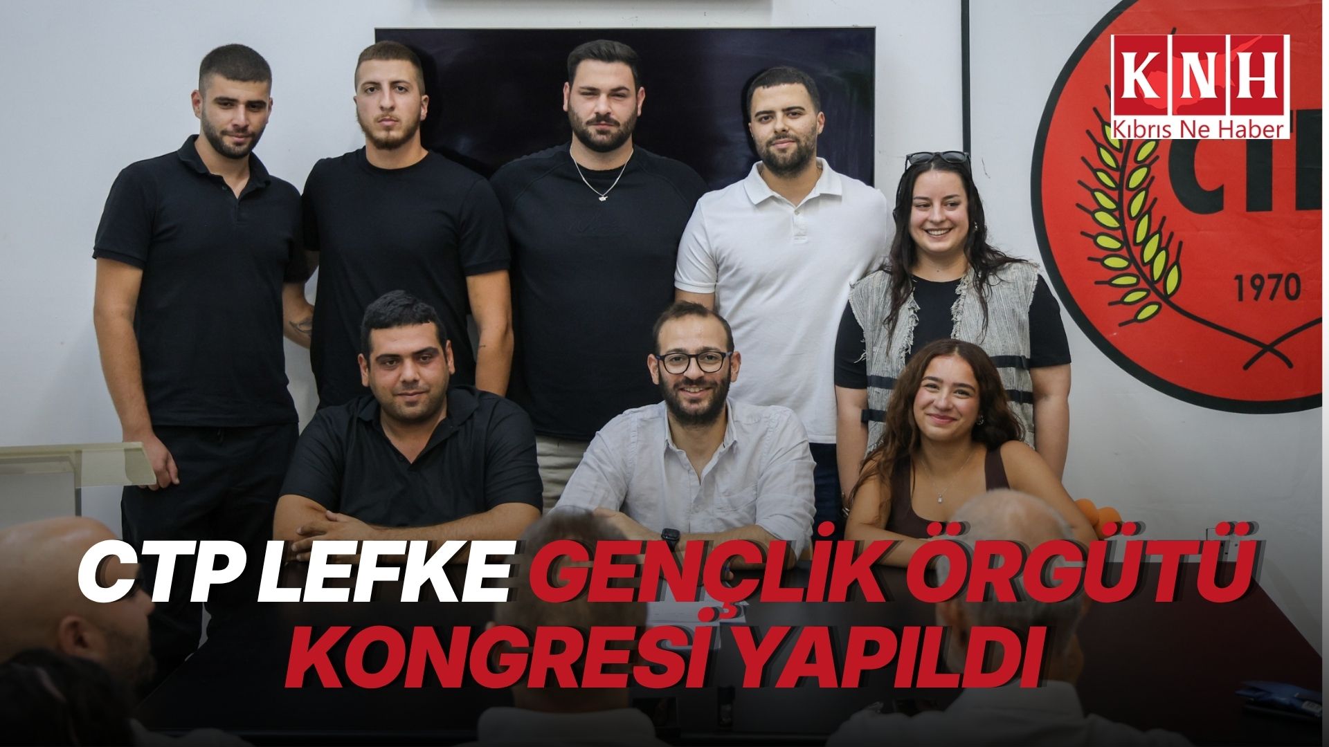 CTP Lefke Gençlik Örgütü yeni Başkanı Ali Oktay oldu