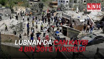 İsrail’in 2 Mart’tan bu yana Lübnan’a düzenlediği saldırılarda ölenlerin sayısı 4 bin 300’ü geçti