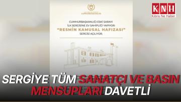 Eski cumhurbaşkanlığı sarayı “Resmin Kamusal Hafızası” adlı sergiye ev sahipliği yapacak