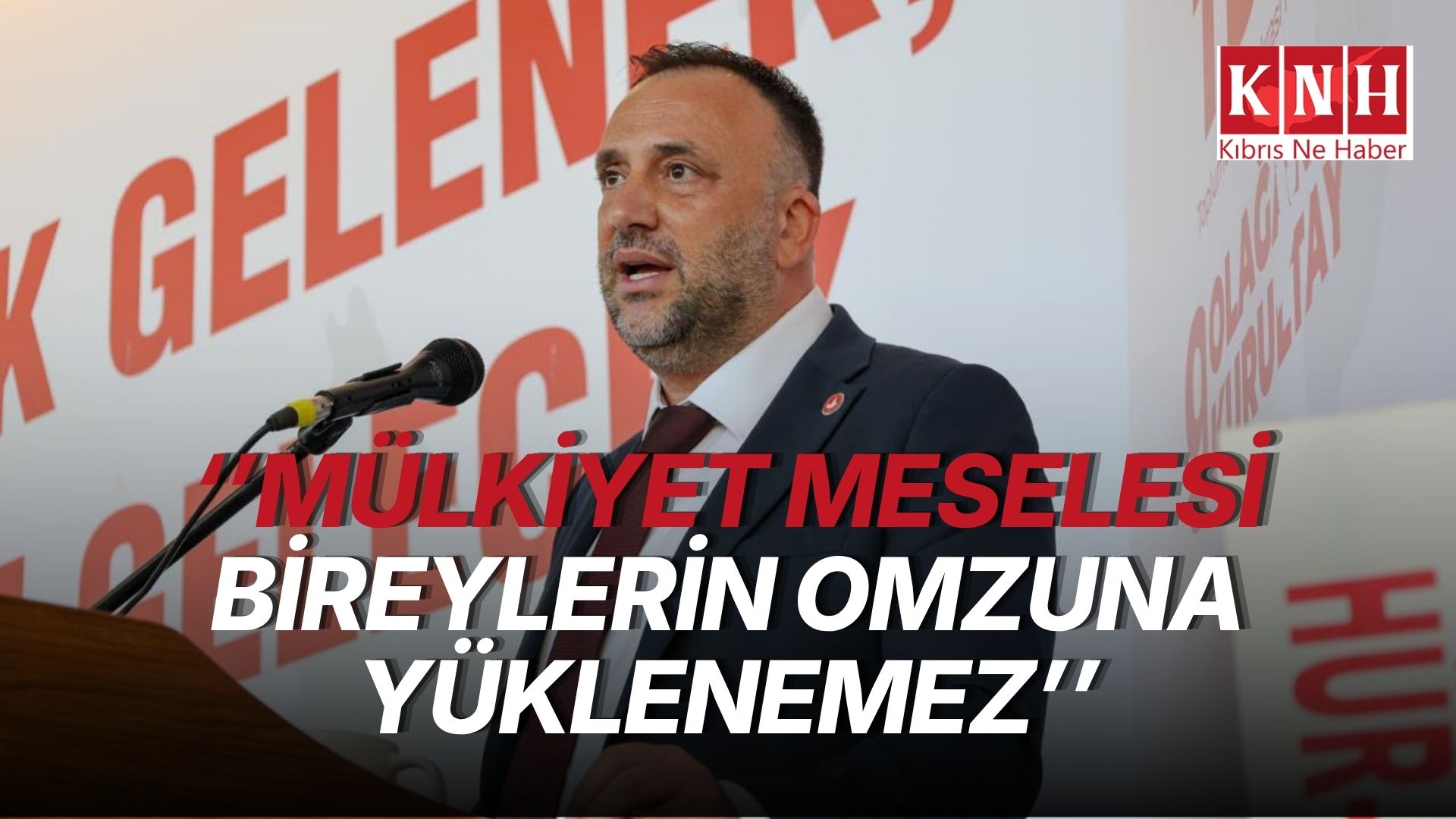 Zeki Çeler: Mülkiyet meselesi bireylerin omzuna yüklenemez