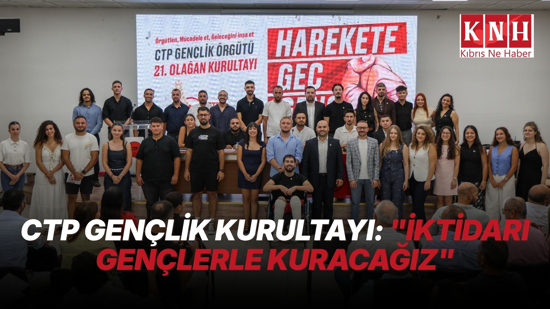 CTP Gençlik Örgütü Başkanı yeniden İsmail Barbaros