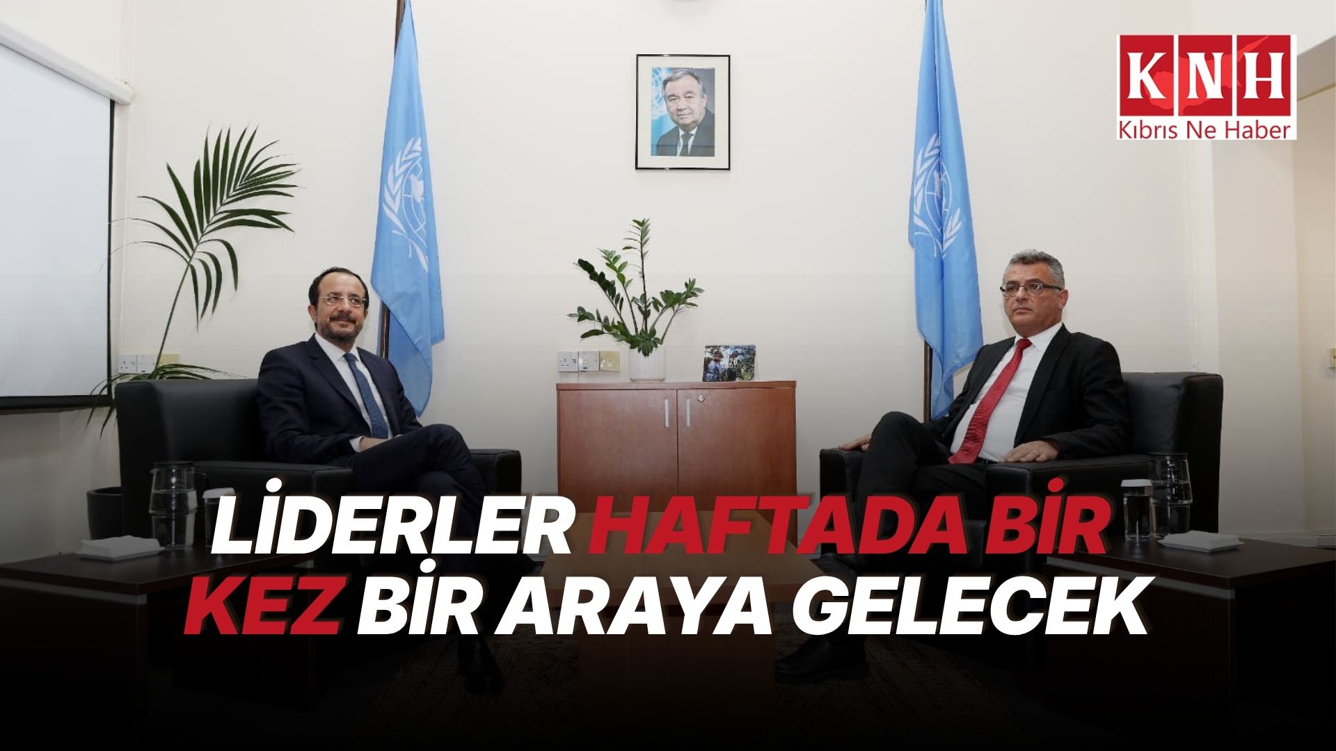 Erhürman ve Hristodulidis’ten görüşmeleri yoğunlaştırma kararı
