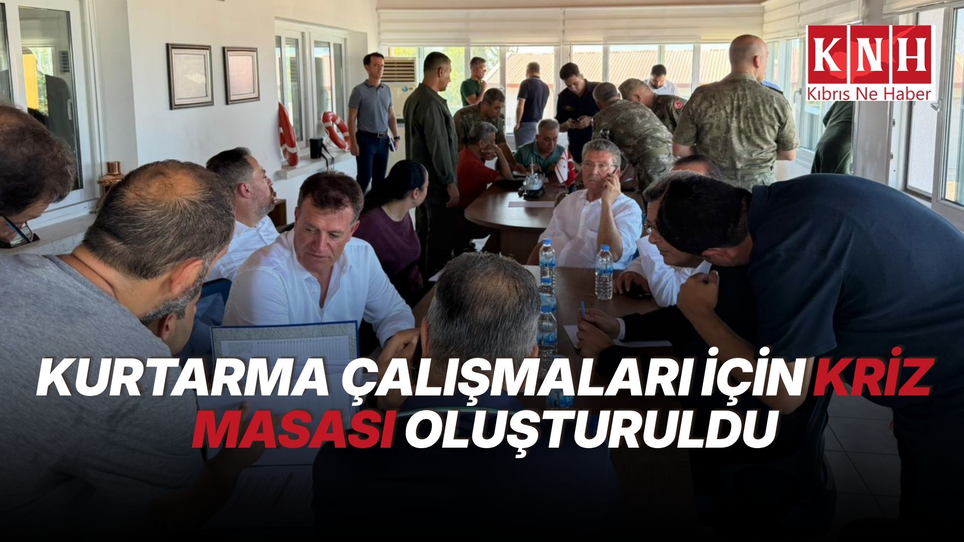 Başbakan Üstel başkanlığında kriz masası toplandı