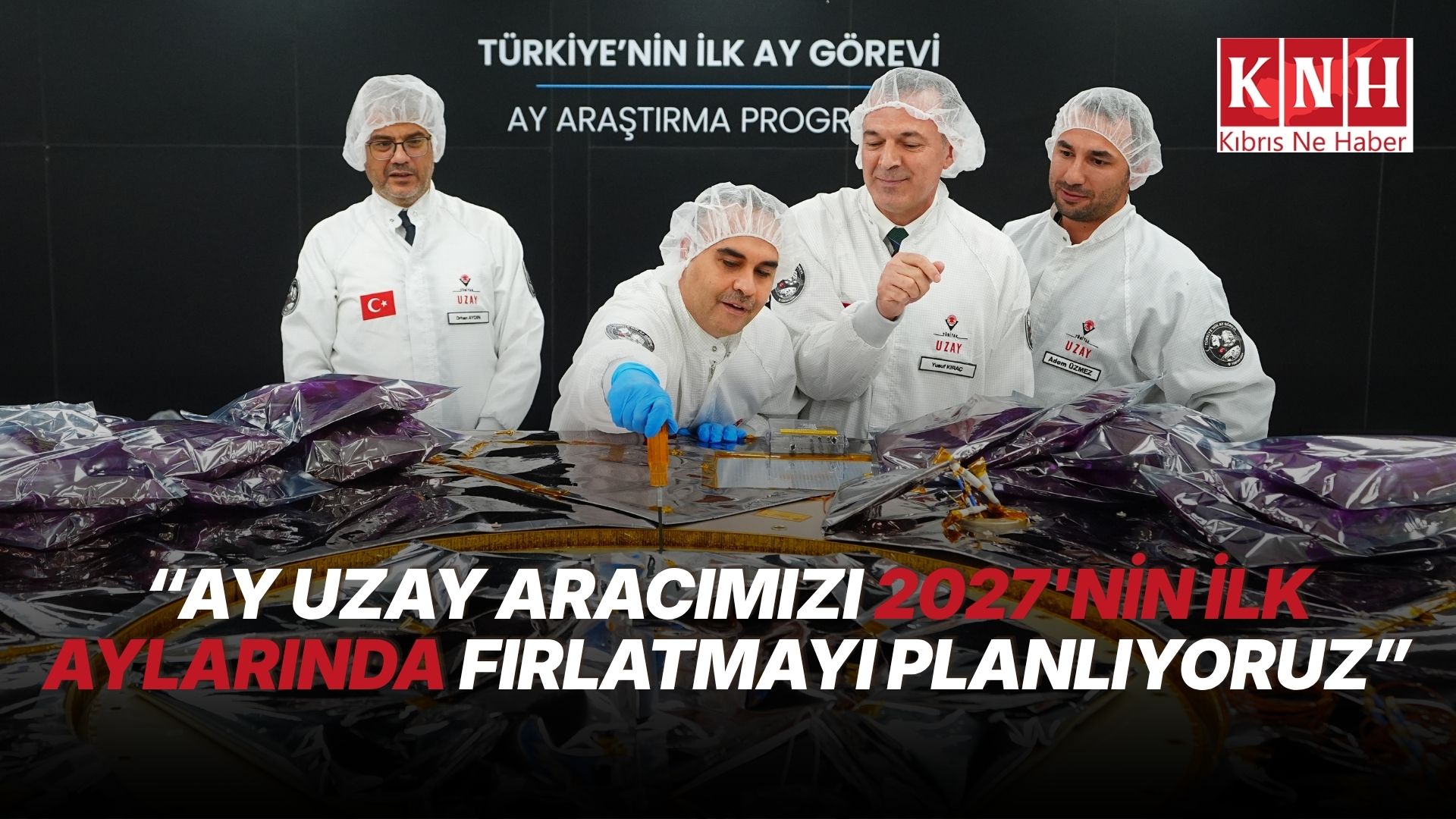 Türkiye, Ay görevi için uzay aracının üretimini tamamladı